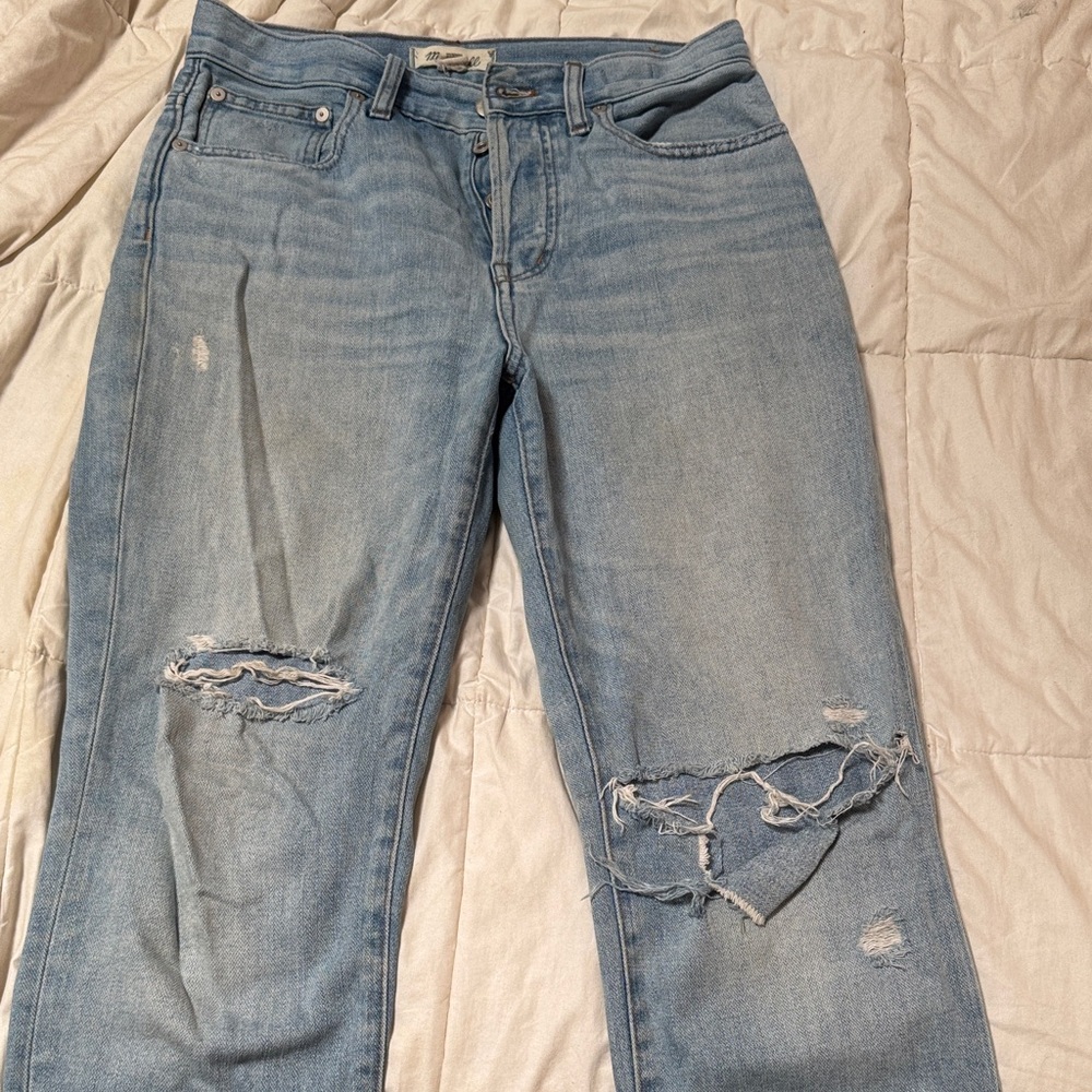 Madewell perfect vintage crop Jean